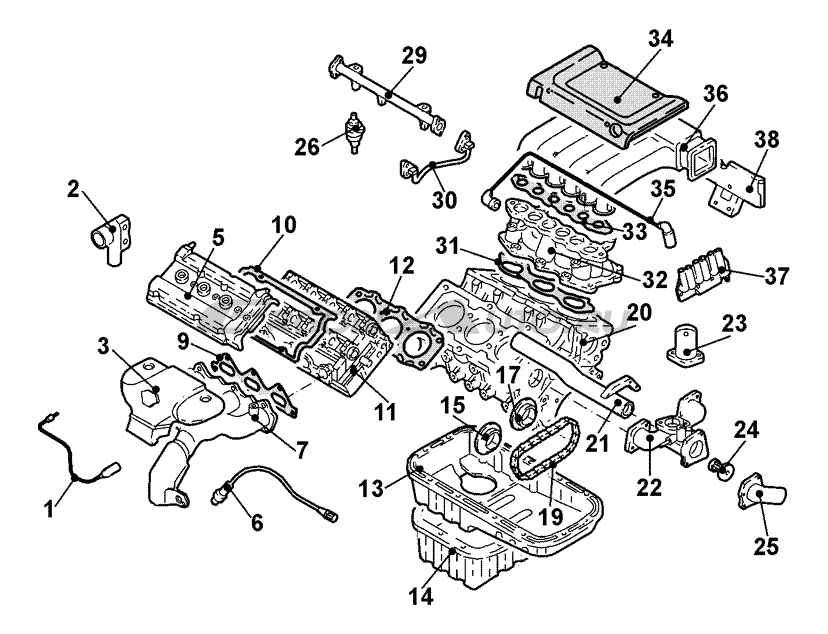 4658039010 KIA HYUNDAI "ЩУП (ИЗМЕРИТЕЛЬ) УРОВНЯ МАСЛА" - запчасти на DRIVE2